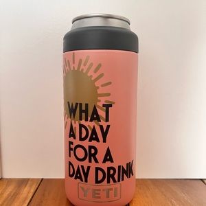 YETI slim can cooler NEW Rambler Colster